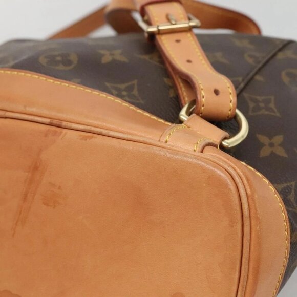 LOUIS VUITTON Monogram Montsouris MM Backpack M51136 LV Auth BA5166 - Picture 3 of 16